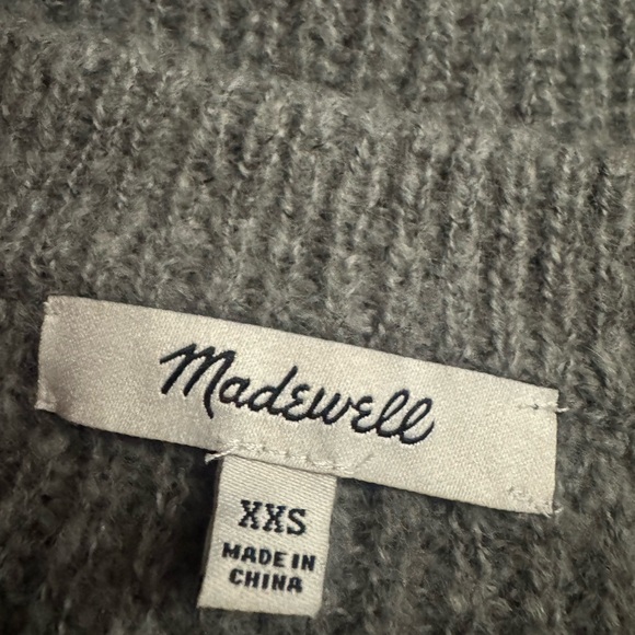 Madewell Gray V-Neck Sweater Vest - Picture 5 of 5